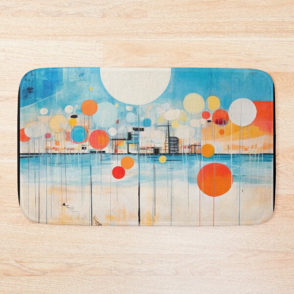 Artikelvorschau, Entdecken Sie "Simplistic & Minimalistic Vintage Sunset" Abstrakte Kunst entworfen und verkauft von ArtificialGenes.