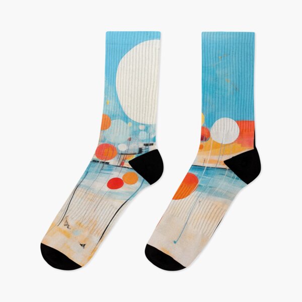 Artikelvorschau, Entdecken Sie "Simplistic & Minimalistic Vintage Sunset" Abstrakte Kunst entworfen und verkauft von ArtificialGenes.