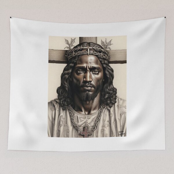 Item preview, Jesus loves you; designed and sold by StickerApe.