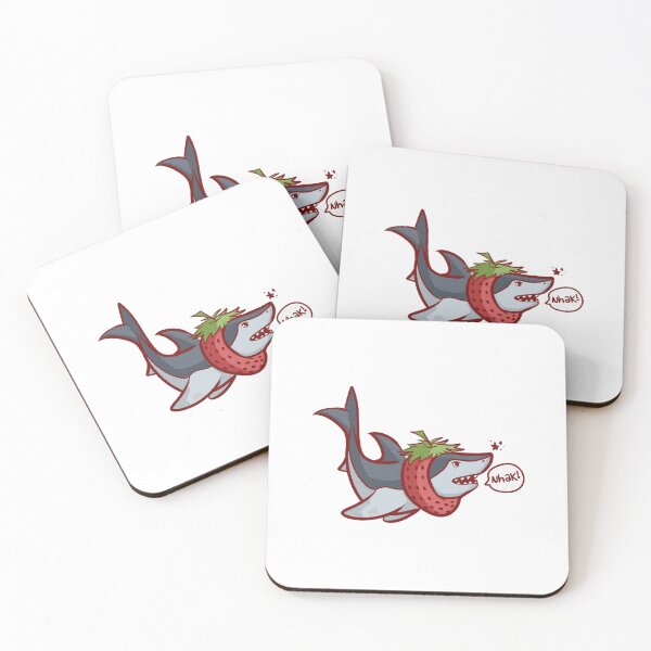 Item preview, Strawberry Shark designed and sold by MilkatTaklim153.