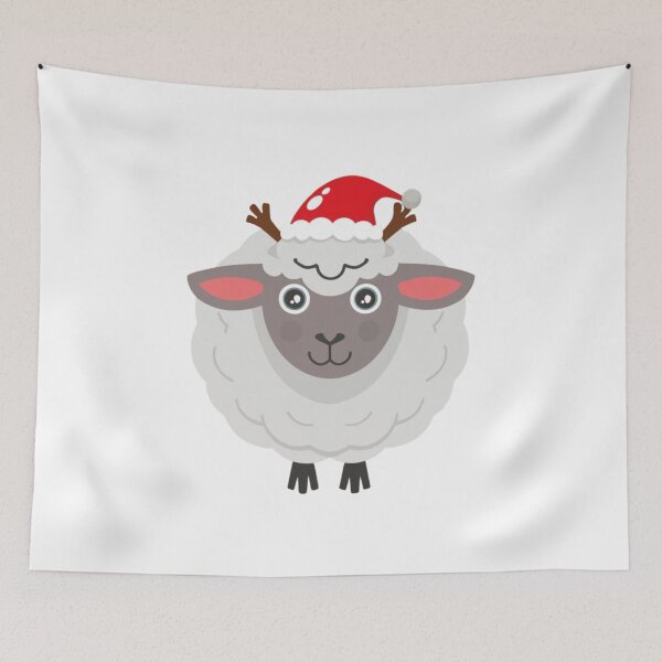 Aperçu de l'œuvre Mouton de Noël créée et vendue par PulseGraph.
