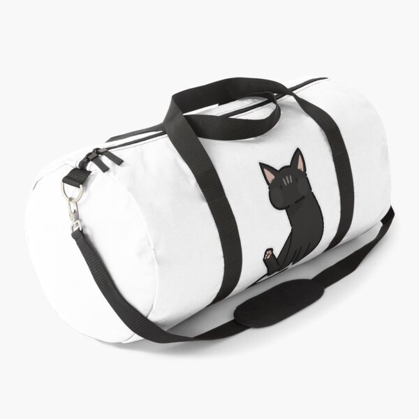 Item preview, Cute Silly Black Cat With His Paw In The Air designed and sold by CaliDraw.