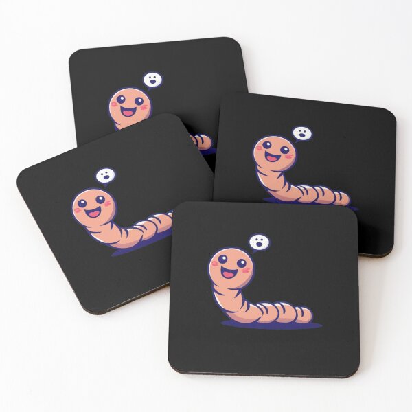 Item preview, Cute Earthworm, funny earthworm gifts designed and sold by V-Tee.