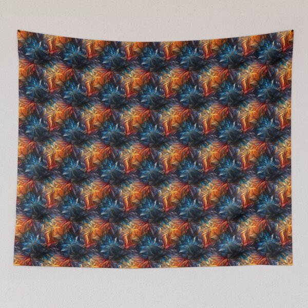 Item preview, Colorful feathers flowers and leafes fractals designed and sold by Alex Seiti Hamada.