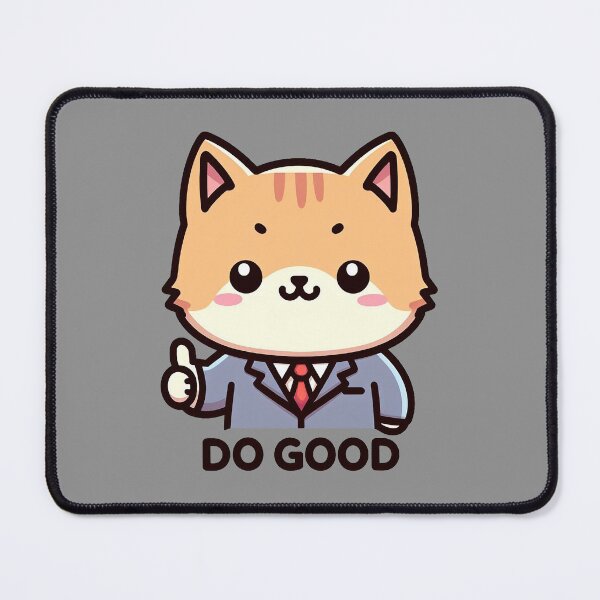 Item preview, DO GOOD Cat Office Worker designed and sold by plushism.