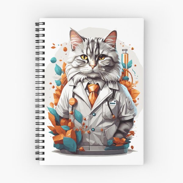 Item preview, Pawscription Perfection: Pharmacist Cat - Whiskered Guardian of Health! designed and sold by cutiepie11cats.