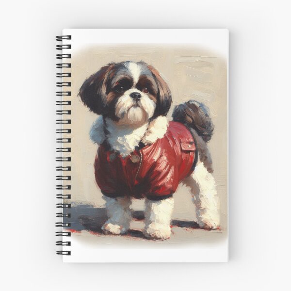 Item preview, Shih Tzu in a Winter Coat designed and sold by Kim Arnott.