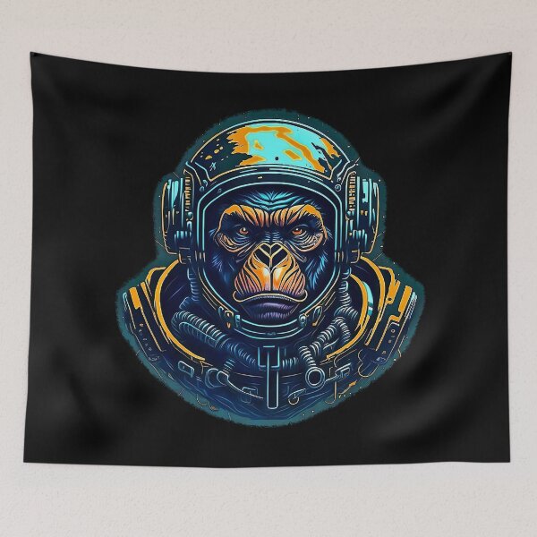 Item preview, Astro Chimp designed and sold by Seviin10.