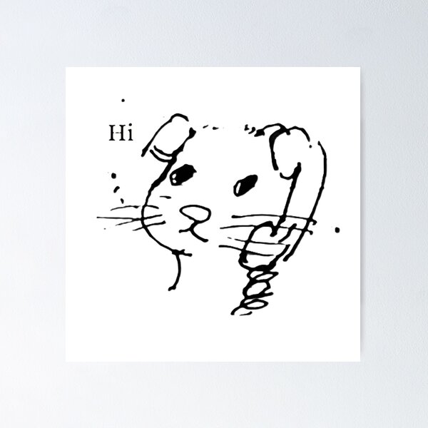 Item preview, Cute hamster talking on the phone designed and sold by CAITONNE.