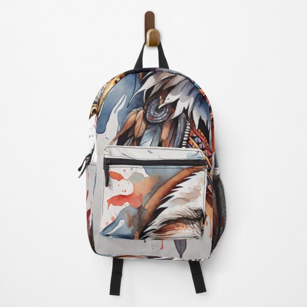 Item preview, Eagle tribal watercolor designed and sold by shokA Design.