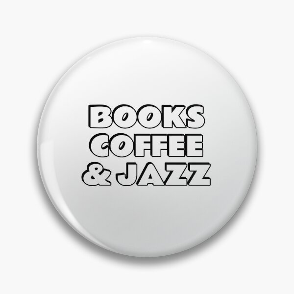 Artikelvorschau, Bücher Kaffee und Jazz entworfen und verkauft von Inspirationmotivation.