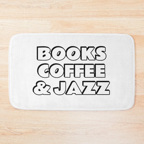 Item preview, Books Coffee and Jazz  designed and sold by Inspirationmotivation.