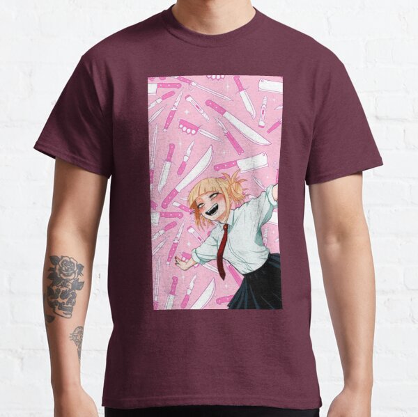 T-shirt Himiko Toga Boku No Hero - Personalizei