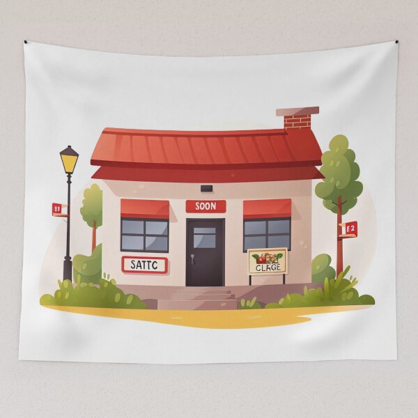 Item preview, Post office | cute style designed and sold by ComicsFactory.