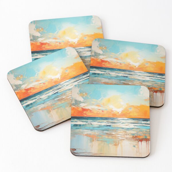 Artikelvorschau, Entdecken Sie "Simplistic & Minimalistic Vintage Sunset" Abstrakte Kunst entworfen und verkauft von ArtificialGenes.