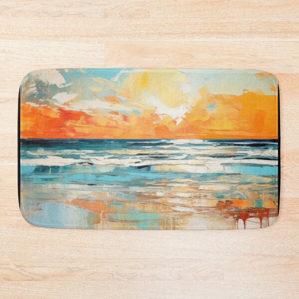 Artikelvorschau, Entdecken Sie "Simplistic & Minimalistic Vintage Sunset" Abstrakte Kunst entworfen und verkauft von ArtificialGenes.