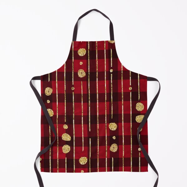 Item preview, Christmas Theme Checkered Seamless Pattern designed and sold by aweartome.