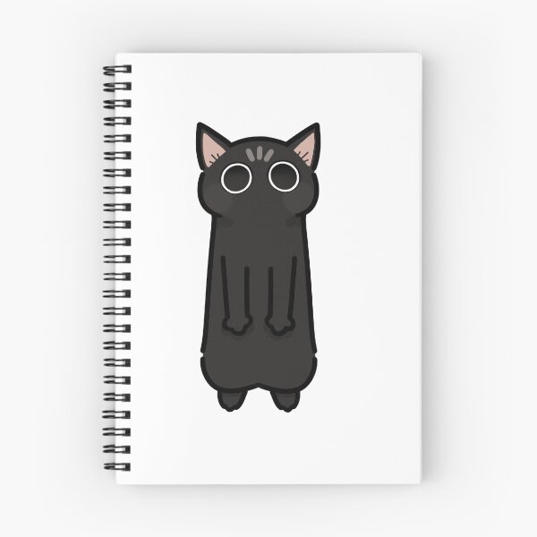Item preview, Cute Silly Black Cat Standim Big Eyes designed and sold by CaliDraw.