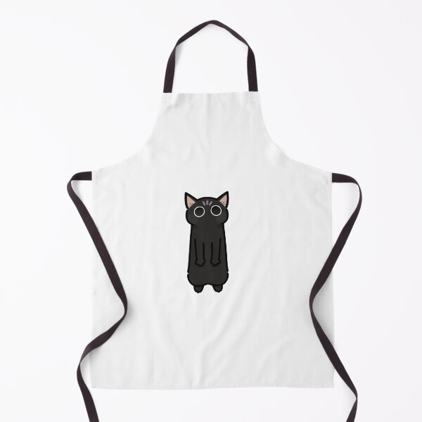 Item preview, Cute Silly Black Cat Standim Big Eyes designed and sold by CaliDraw.