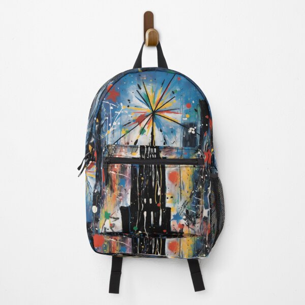 Item preview, Festive Canvases- Christmas Tree Rockefeller's Dynamic Radiance through Diverse Artistic Echoes designed and sold by OlfactoART Studio.