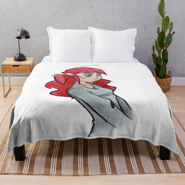 Item preview, Kawaii redhead anime girl designed and sold by KreativaEmocion.