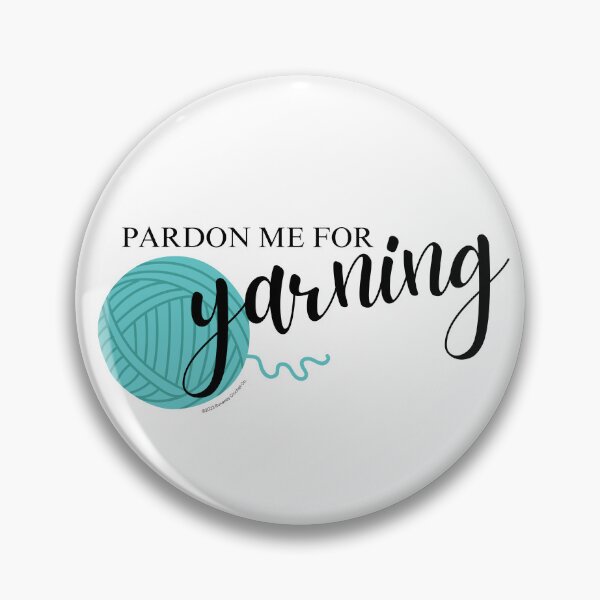 Item preview, Pardon Me for Yarning designed and sold by runawaycrochet.