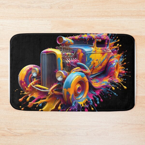 Item preview, Old Hotrod Paint Splat Style designed and sold by fatbanana.