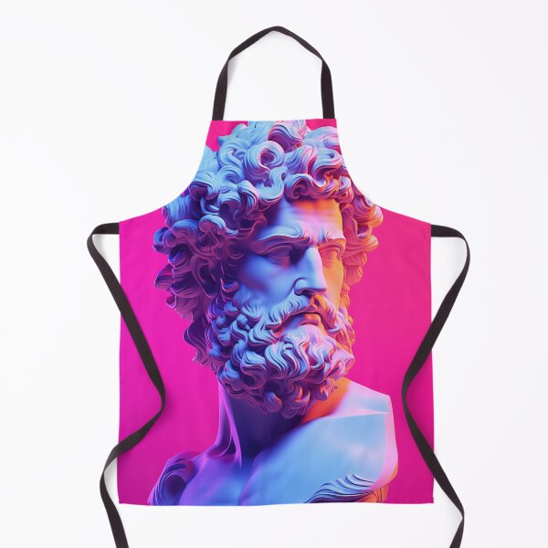 Item preview, Eternal Bust: Synthwave Serenity in Classical Echoes designed and sold by Mullet Monkey.