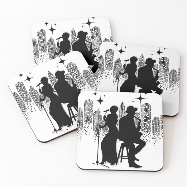 Item preview, Jazz singer saxophone retro design designed and sold by wholigans.