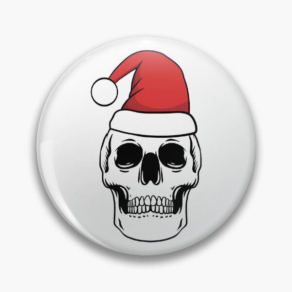 Item preview, Santa Skull  designed and sold by josiekarts.