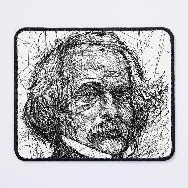 Item preview, NATHANIEL HAWTHORNE ink portrait .1 designed and sold by lautir.