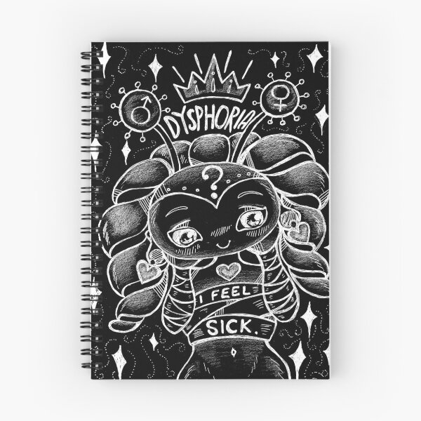 Item preview, I Feel Sick Subversive Transgender Art designed and sold by Spookeriffic.