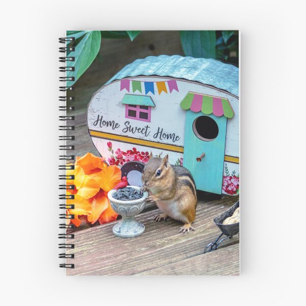 Item preview, Chipmunk and her mobile home designed and sold by Susan Sheldon.
