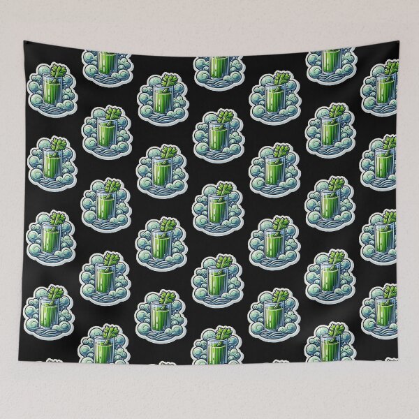 Item preview, Calming Tranquil Green Celery Juice designed and sold by ElLocoMus.