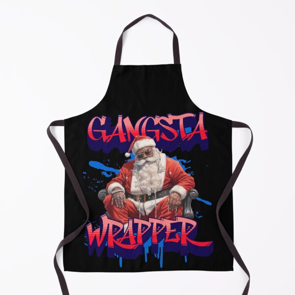Item preview, Gangsta Wrapper Funny Christmas Graffiti designed and sold by Numpties.