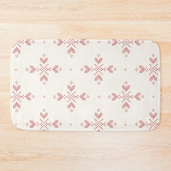 Item preview, Red and white Christmas cross stitched pattern designed and sold by Goddessart.