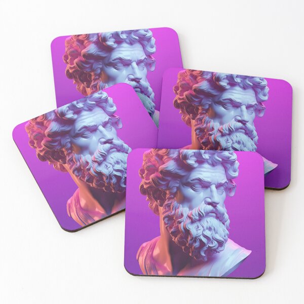 Item preview, Majestic Marble: Vaporwave Ode to Classical Elegance designed and sold by Mullet Monkey.