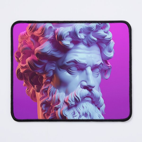 Item preview, Majestic Marble: Vaporwave Ode to Classical Elegance designed and sold by Mullet Monkey.