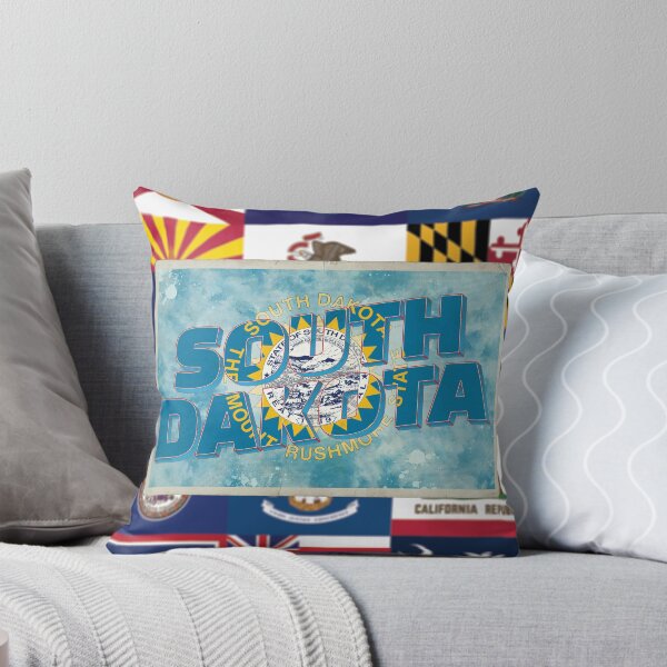 Item preview, South Dakota vintage style retro souvenir designed and sold by DeveloperProp0.