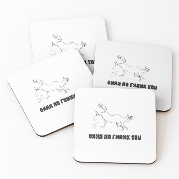 Item preview, Ohhh... No thank you cat doodle designed and sold by MonsoonartsbyM.