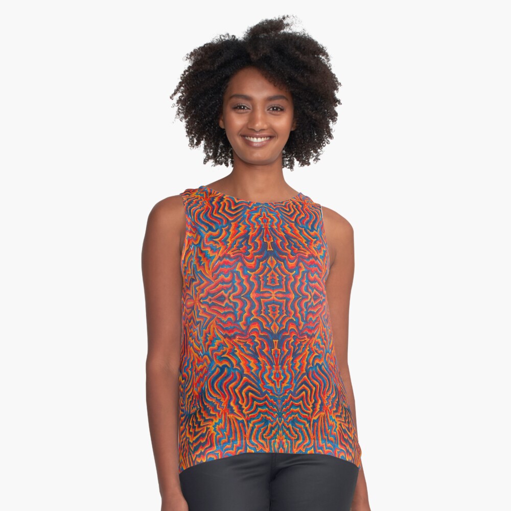 Item preview, Sleeveless Top designed and sold by Sznajberg.
