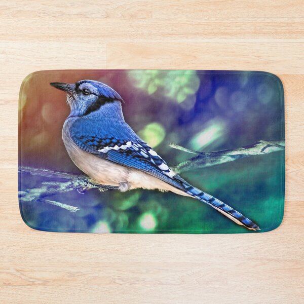 Item preview, Blue Jay Bokeh designed and sold by Kay Brewer.