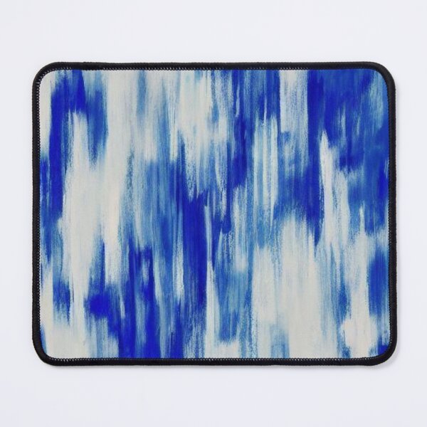 Item preview, Blue and White Abstract Waterfall designed and sold by calibrit.
