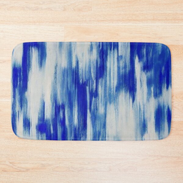 Item preview, Blue and White Abstract Waterfall designed and sold by calibrit.