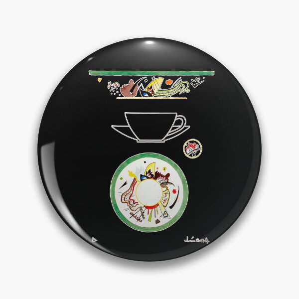 Item preview, HD. Sketch for a cup and saucer , by Wassily Kandinsky designed and sold by MINDTHECHERRY.