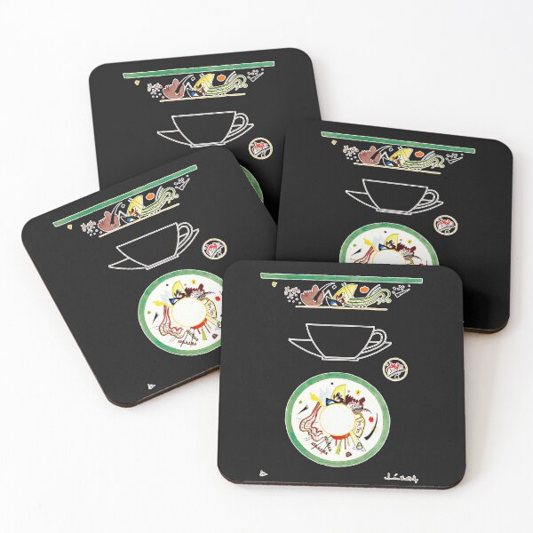 Item preview, HD. Sketch for a cup and saucer , by Wassily Kandinsky designed and sold by MINDTHECHERRY.