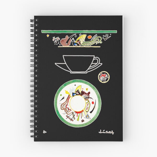 Item preview, HD. Sketch for a cup and saucer , by Wassily Kandinsky designed and sold by MINDTHECHERRY.