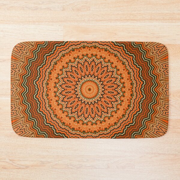 Artikelvorschau, Orangefarbenes Sakralchakra-Mandala entworfen und verkauft von KaSaPo.