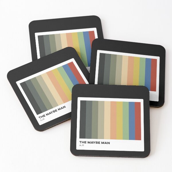 Item preview, The Maybe Man Color Palette Design designed and sold by Vuriah-Tee.