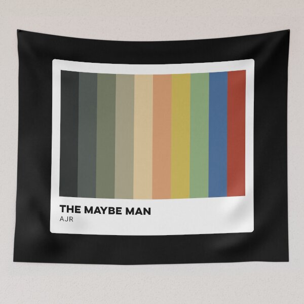 Item preview, The Maybe Man Color Palette Design designed and sold by Vuriah-Tee.
